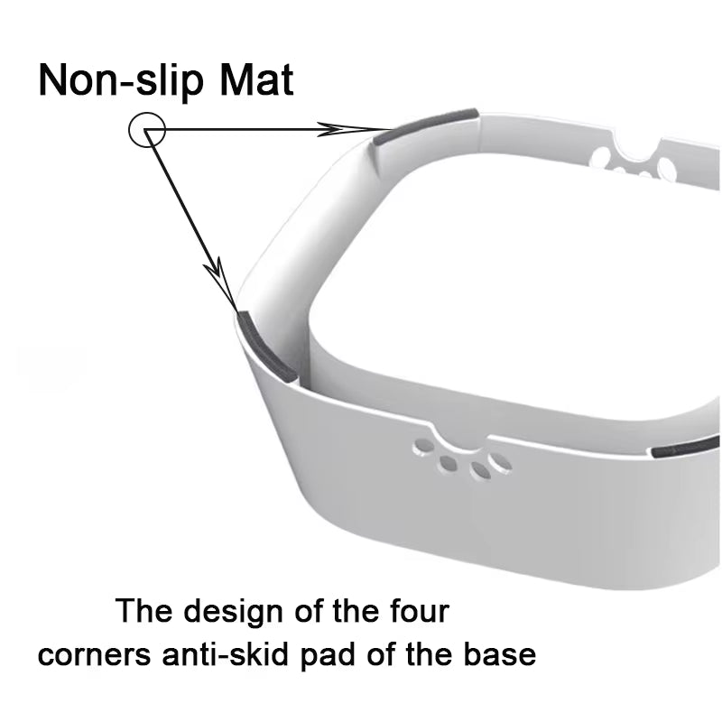 Dog Drinking Water Bowl Floating Non-Wetting Mouth Pet Bowl without Spill Drinking Water Dispenser Plastic Anti-Over Dog Bowl